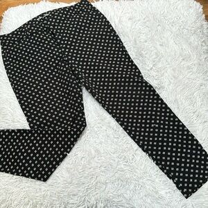 Stylish Black and White Women's Pants